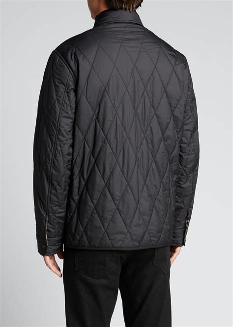 burberry reversible quilted jacket|Burberry reversible jacket men's.